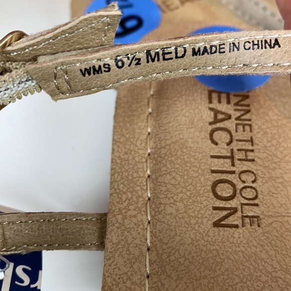 NWT Kenneth Cole Reaction Just Right Sandals Size 6.5 - Picture 12 of 16